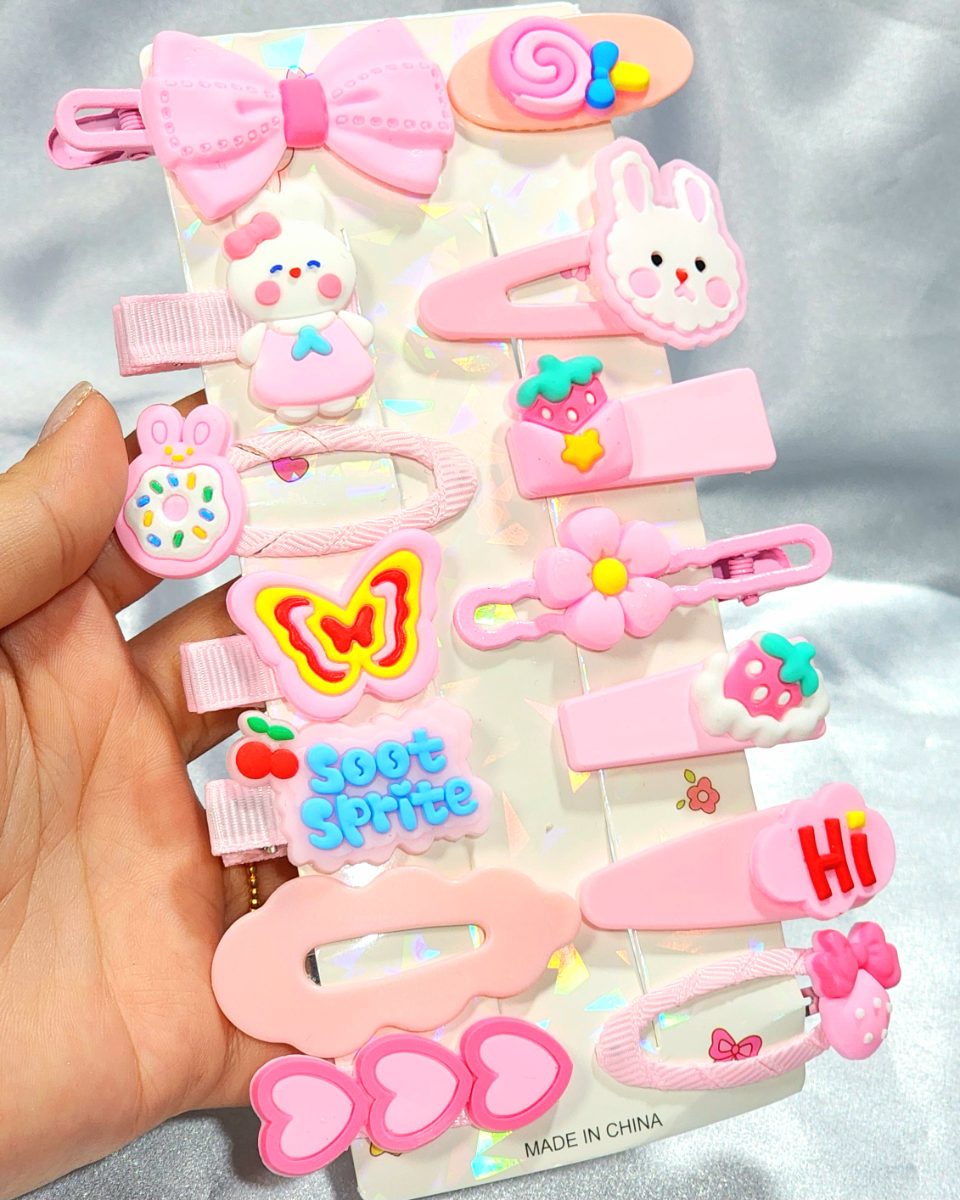 Set de Hebillas  Rosado