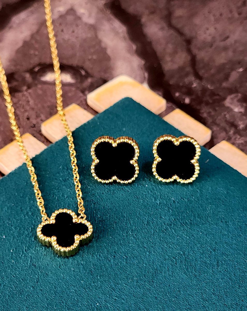 Conjunto Van Cleef Negro