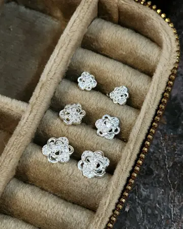 Set de 3 Aros Plateados