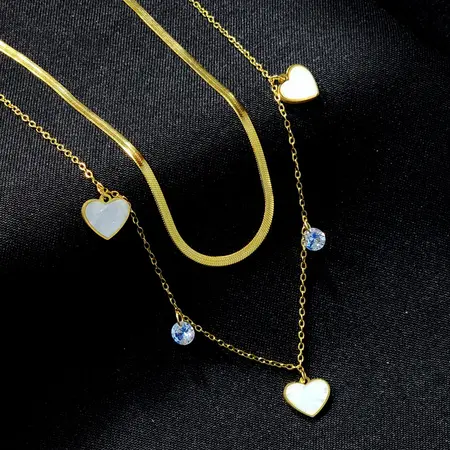 Collar Doble Corazón