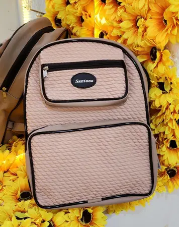 Mochila Fashion Rosa Pastel