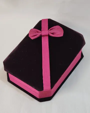Caja para Collar Gamuzado