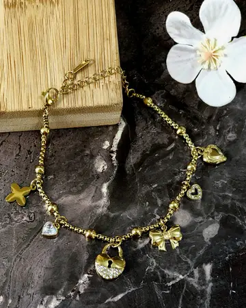 Pulsera Charms Jardín