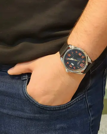 Reloj Amber Malla de Cuero