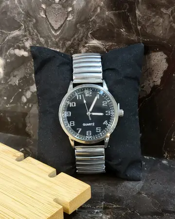 Reloj Flexible G Plateado