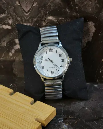 Reloj Flexible G Plateado